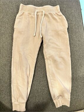 🤑EU MATE the Label Khaki Drawstring Sweatpants 🤑